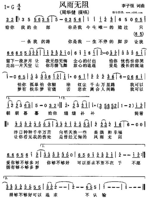 周华健风雨无阻这首歌在哪听？经典老歌带你重温旧时光。