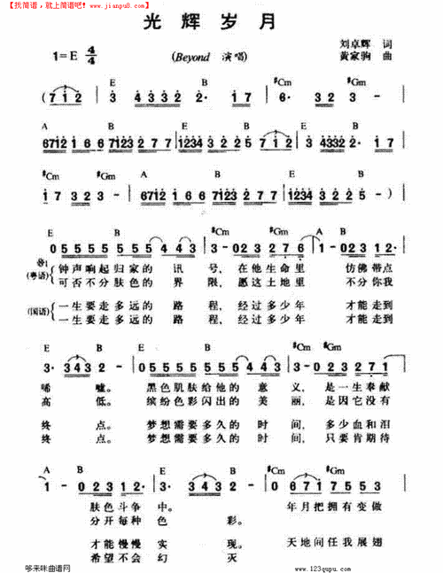 学唱黄家驹歌曲光辉岁月难吗？教你几个小技巧轻松掌握！