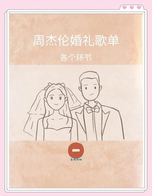 结婚用周杰伦婚礼音乐好吗？这份歌单给你灵感！