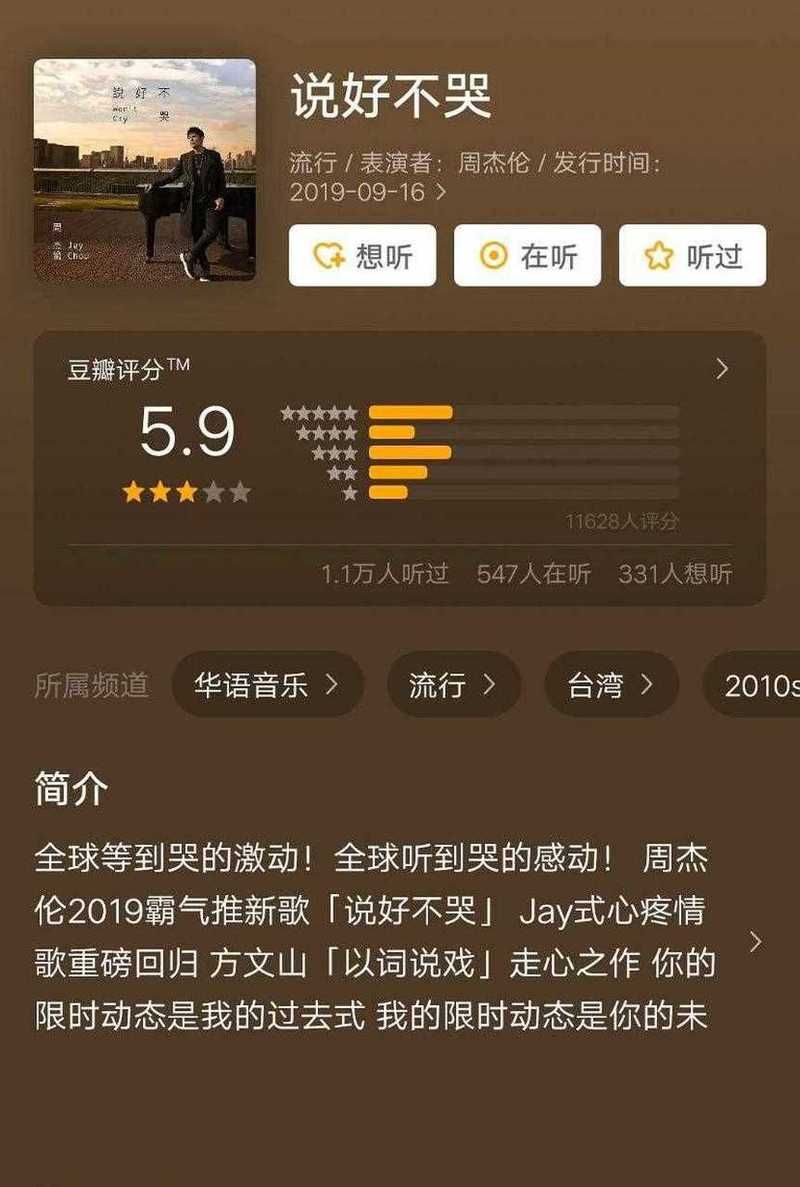 说好不哭歌词全解读：周杰伦歌曲背后的故事