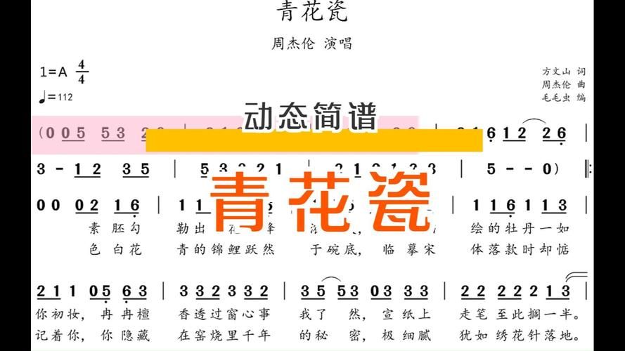 青花瓷 周杰伦 完整版歌词分享，快来一起重温这首好歌！