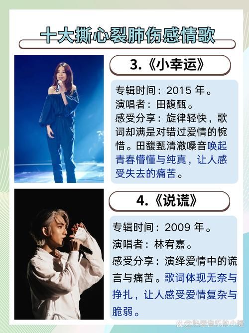 为什么失恋后都爱听恨情歌？这些歌帮你发泄负面情绪！