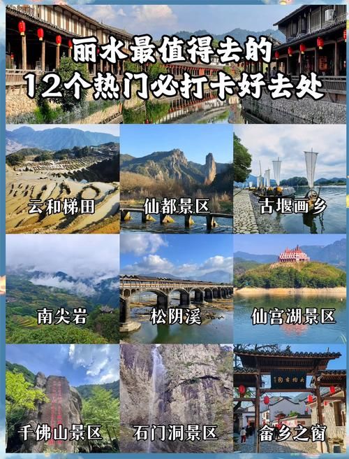 丽水风光哪里最美？跟着这份攻略感受地道丽水风！