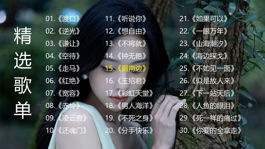 余荃斌有什么好听的歌？(这几首代表作循环播放)