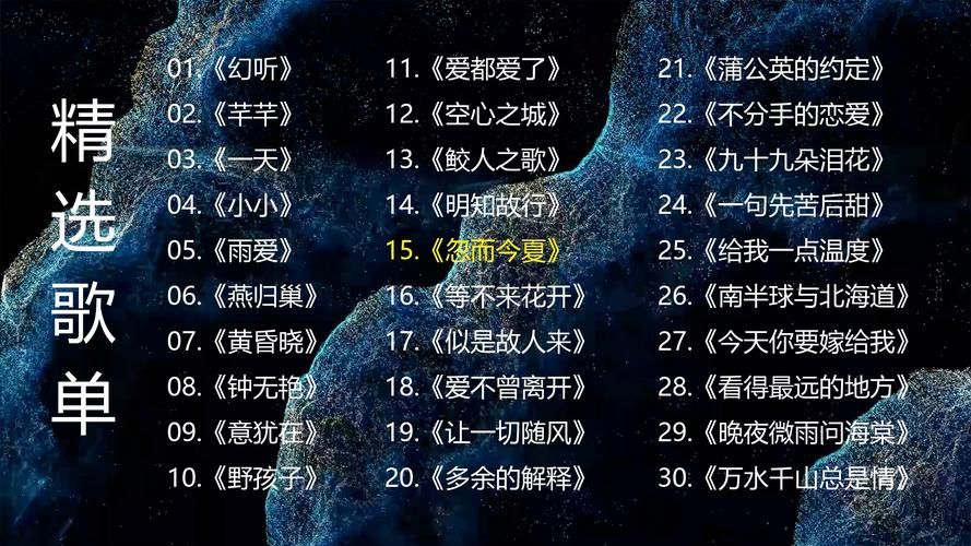 庄立帆的歌曲哪里能听到？分享几个听歌好地方。