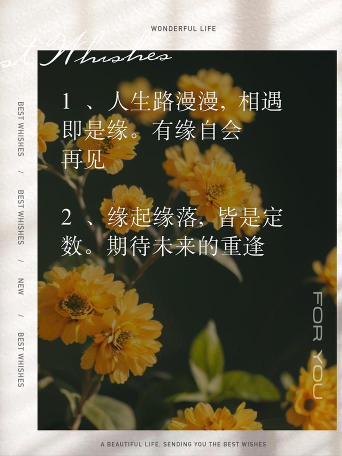 错过的缘分还期待来生缘吗？聊聊关于等待和重逢的一些想法。
