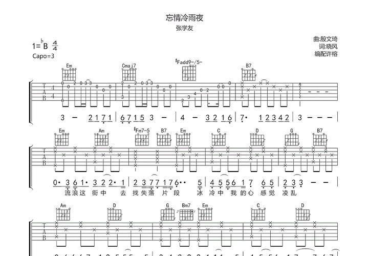 为什么张学友忘情冷雨夜能成为经典 这些细节太戳心