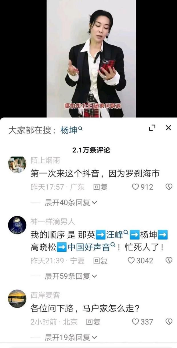 为什么都在骂那英 从天后到全网黑经历了什么