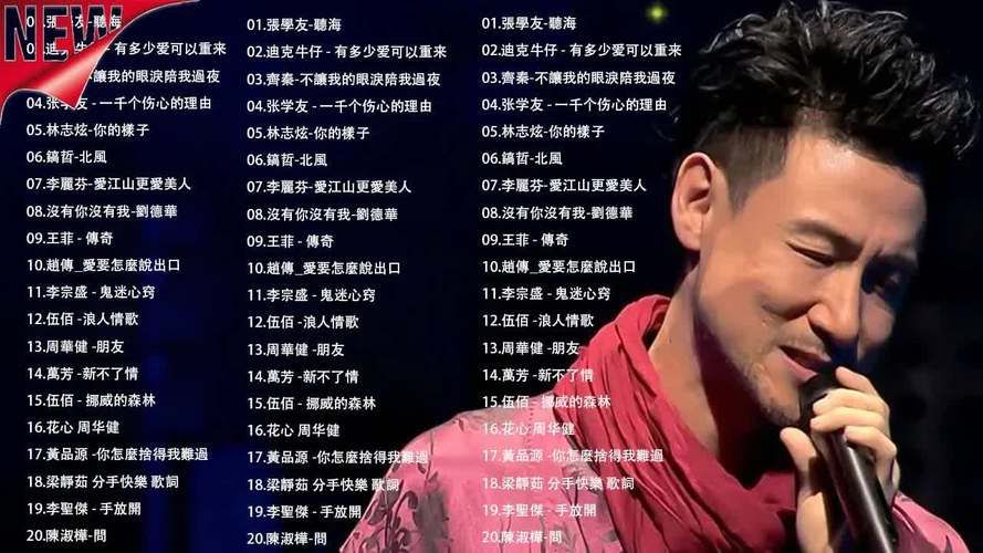 人在雨中张学友经典老歌背后的故事与回忆