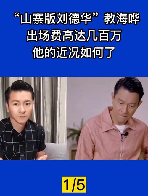 他是山寨版刘德华，出场费却高达七位数，你相信吗？