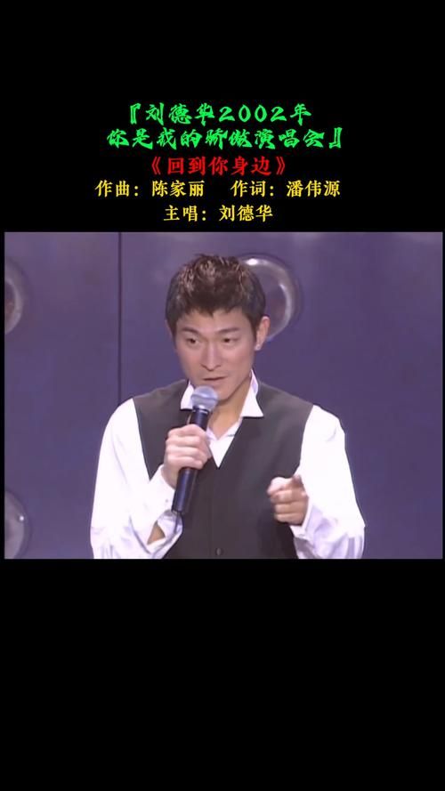 刘德华2001演唱会舞台图片 感受天王魅力