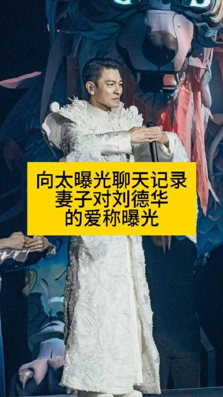 刘德华与向太的恩怨情仇这些年到底发生了什么