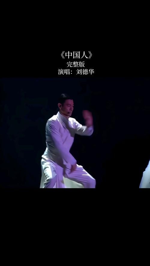 刘德华中国人歌词背后的故事 你了解多少