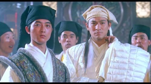 刘德华刀剑笑：林青霞男装造型惊艳全场