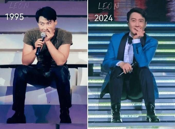 刘德华助阵黎明演唱会四大天王再聚首