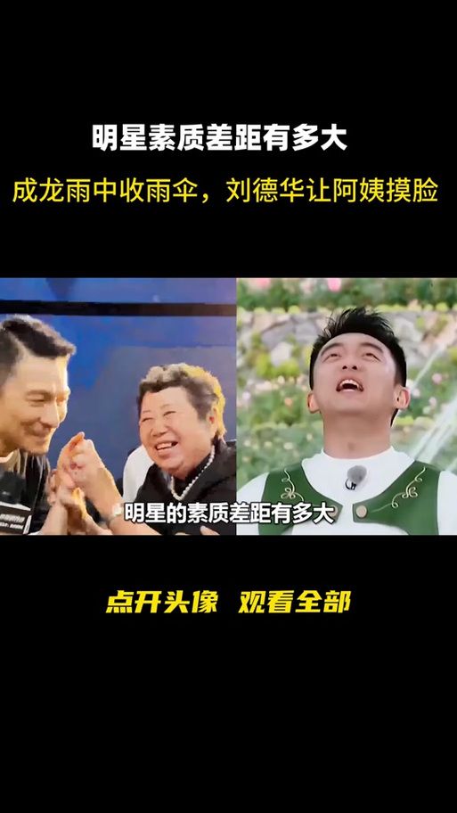 刘德华和成龙谁更富有 看看他们的收入来源