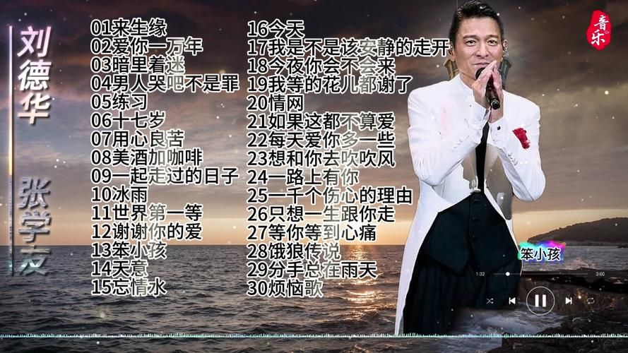 刘德华张学友关系如何 多年好友还是竞争对手
