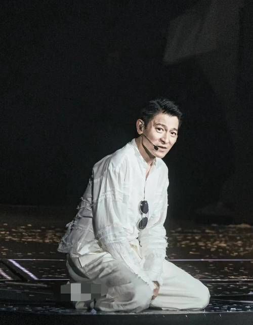 刘德华张学友合唱演唱会现场气氛火爆