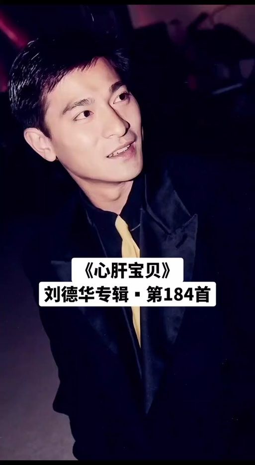 刘德华心肝宝贝歌词大全 一首歌温暖无数人心