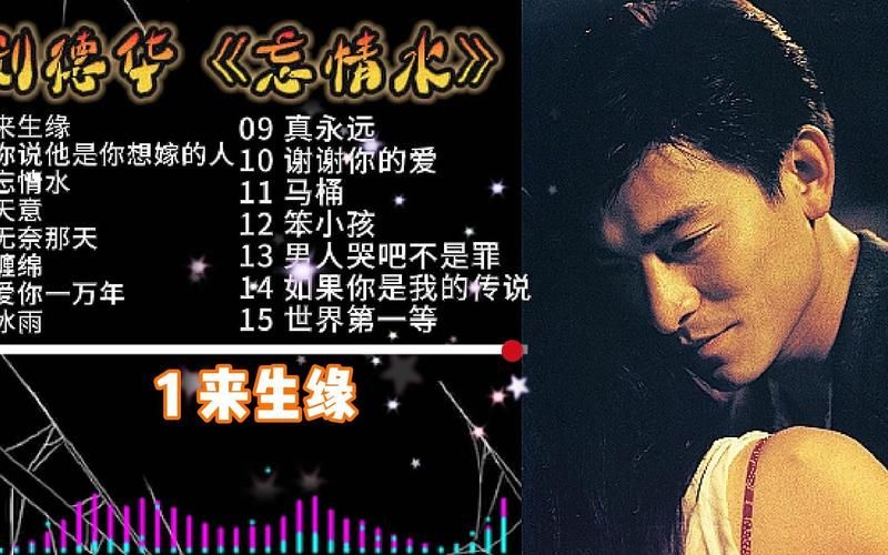 刘德华忘情水专辑经典回顾 那些年我们追过的金曲