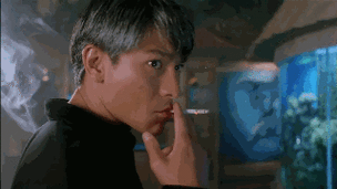 刘德华抽烟gif引发热议 男神风采依旧