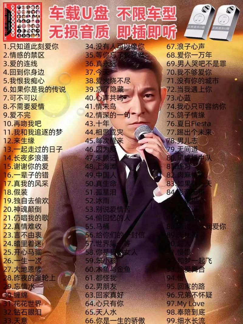 刘德华有多少张音乐专辑 全部作品详细解析