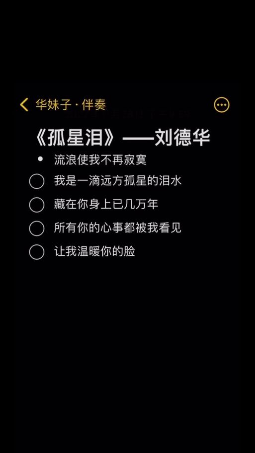 刘德华流浪歌词解析听完感动到哭