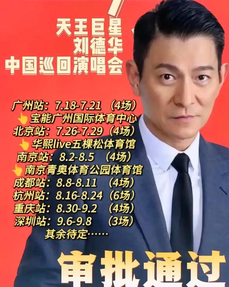 刘德华湖南演唱会门票抢购攻略与现场实况分享