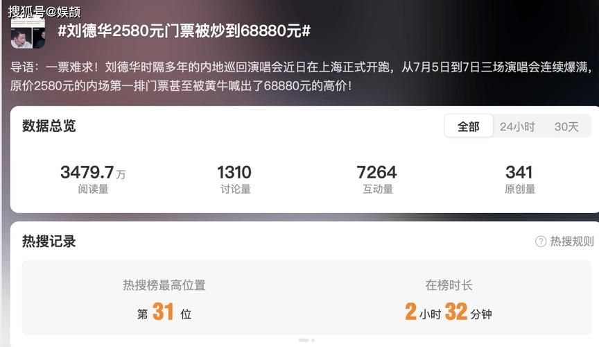 刘德华演唱会门票价格及座位选择指南，让你轻松购票！