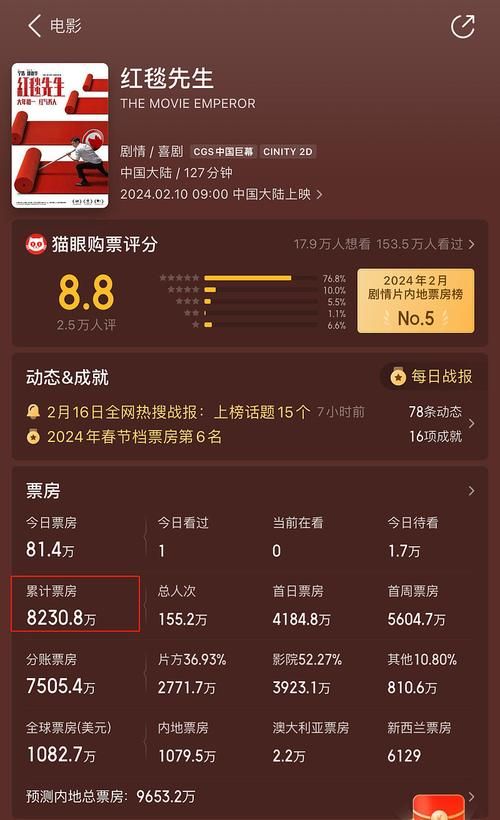 刘德华电影总票房排行榜最新统计来了