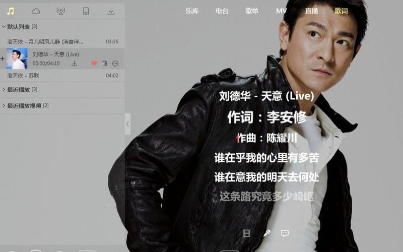 刘德华的天意这首歌有什么特别之处