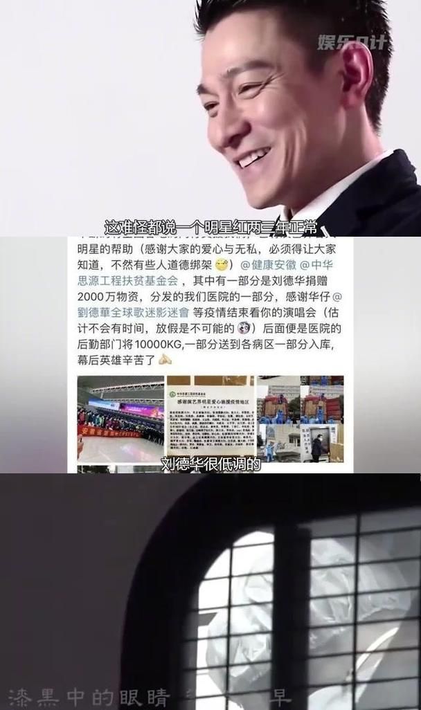 刘德华的真实片酬排行 与其他巨星相比如何