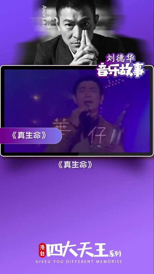 刘德华真生命专辑全解析 经典歌曲背后的故事