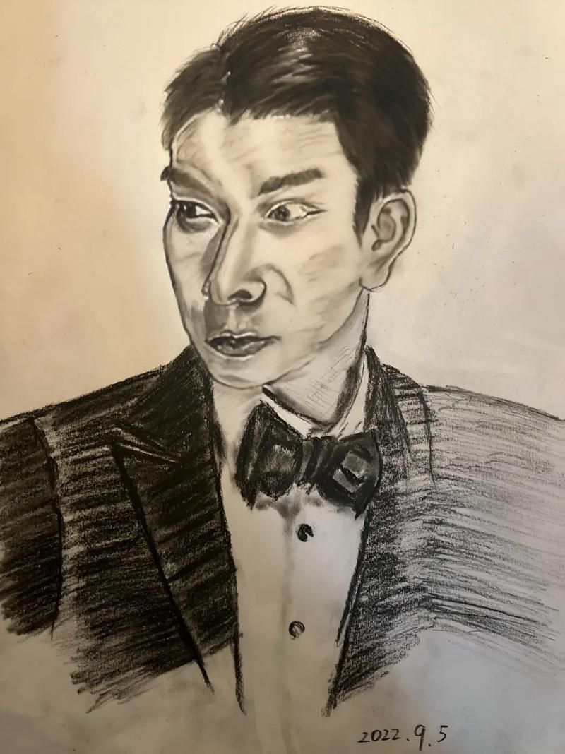 刘德华素描头像绘画技巧：从入门到精通的完整指南