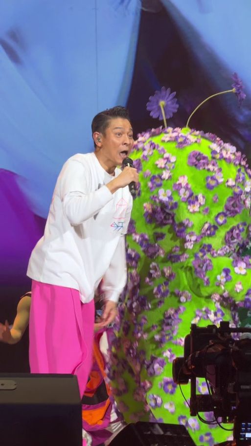 刘德华陈慧琳同框！我的青春回来了！演唱会现场太感动了