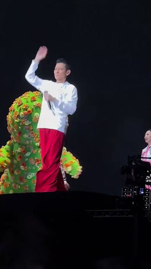 刘德华马来西亚演唱会现场视频曝光 经典歌曲引全场大合唱