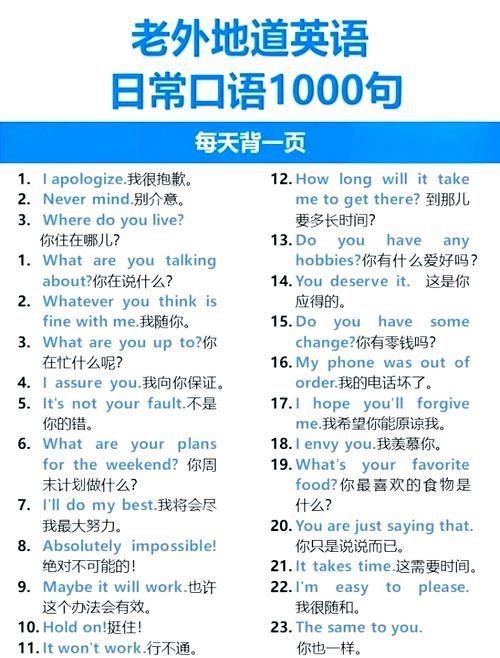 在那英语怎么说 日常实用英语口语速成