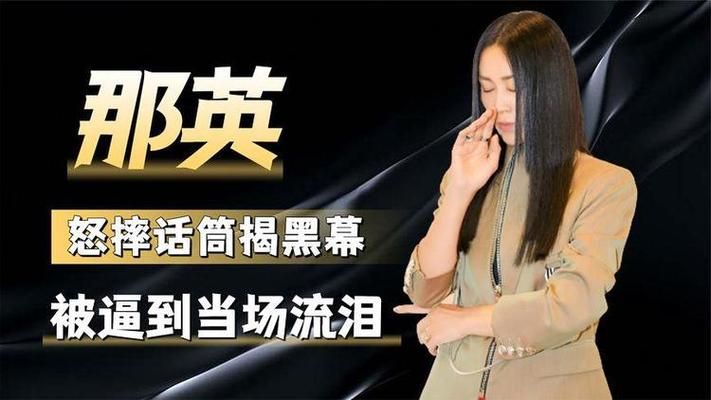 姚贝娜那英事件最新进展 当事人终于回应争议