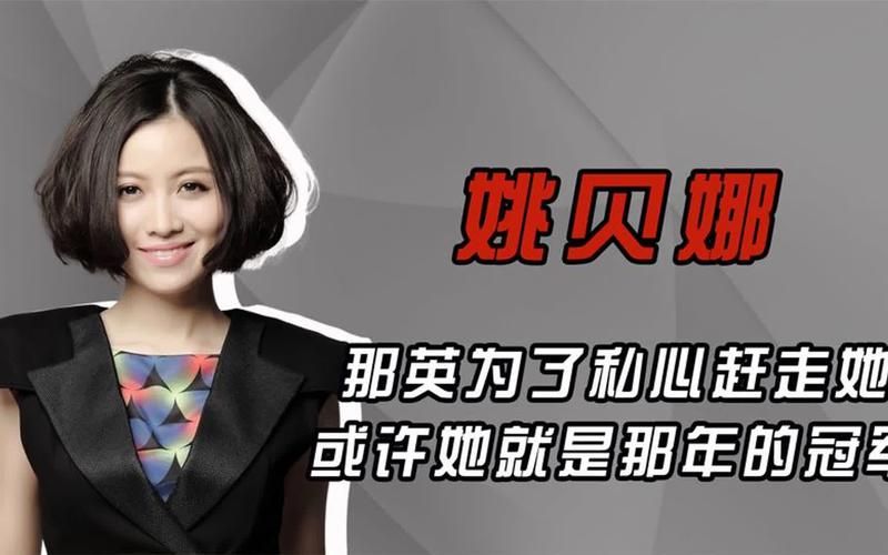 姚贝娜那英事件最新进展 当事人终于回应争议