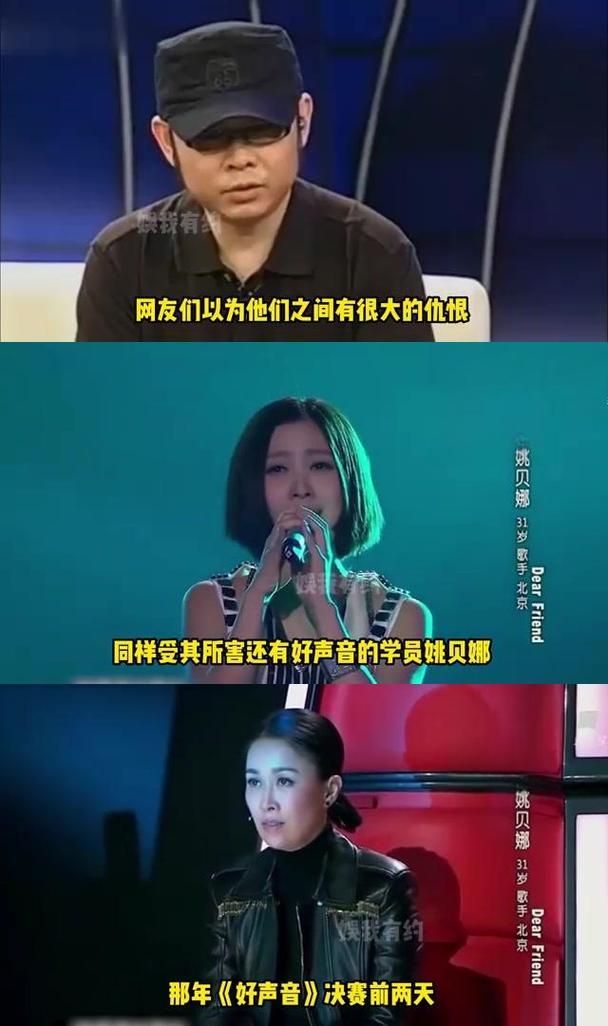 姚贝娜那英甩手视频解析 究竟发生了什么