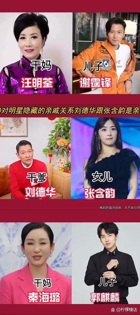 张含韵刘德华什么关系两人相识过程全解析
