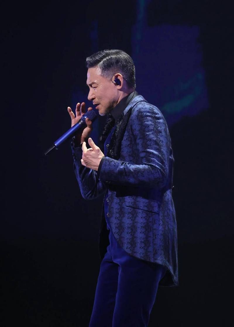 张学友2017年演唱会现场照片和粉丝互动花絮