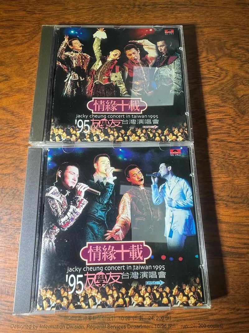 张学友95演唱会高清版经典曲目全收录