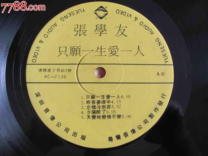 张学友只愿一生爱一人歌词解析与创作背景揭秘