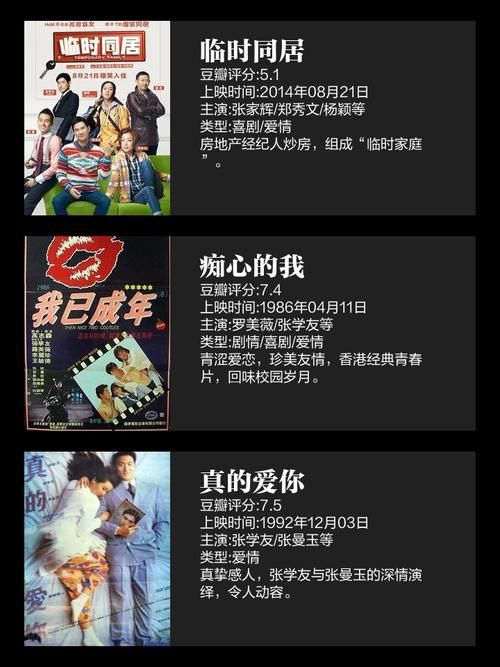 张学友和张国荣演过哪些电影 细数双星银幕合作史