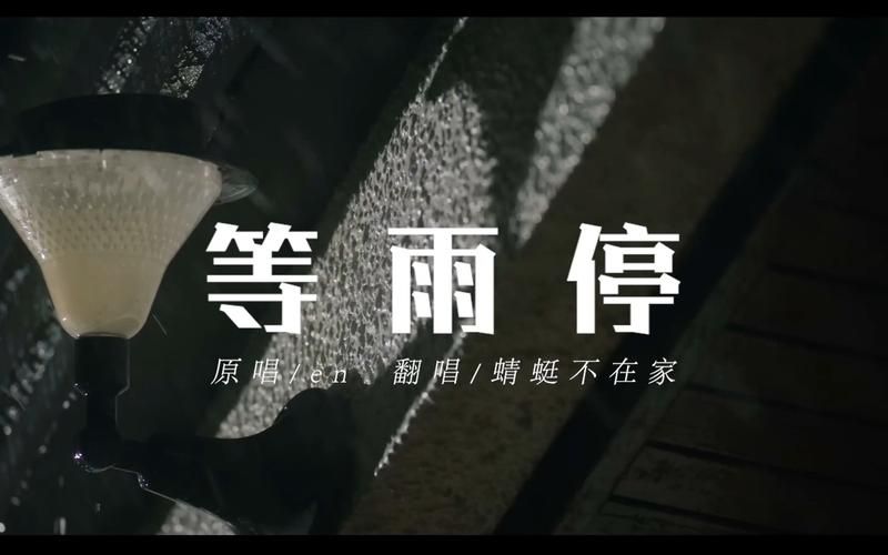 张学友在雨中等雨停歌词解析与情感表达
