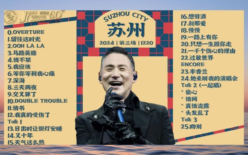 张学友巡回演唱会最新消息演出时间和地点