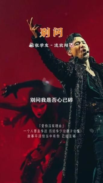 张学友情网歌词解析每一句都打动人心