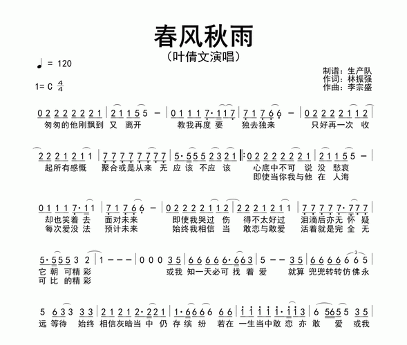 张学友春风秋雨为何经典 解析这首歌的永恒魅力