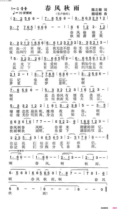 张学友春风秋雨歌词赏析 重温经典老歌的动人旋律